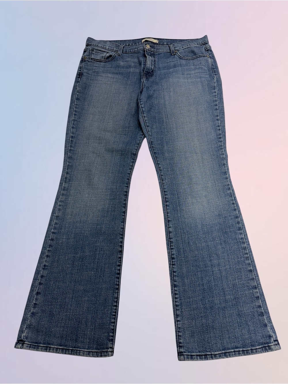 LEVI’S 515 Women’s 16 Long BOOTCUT Blue Jeans